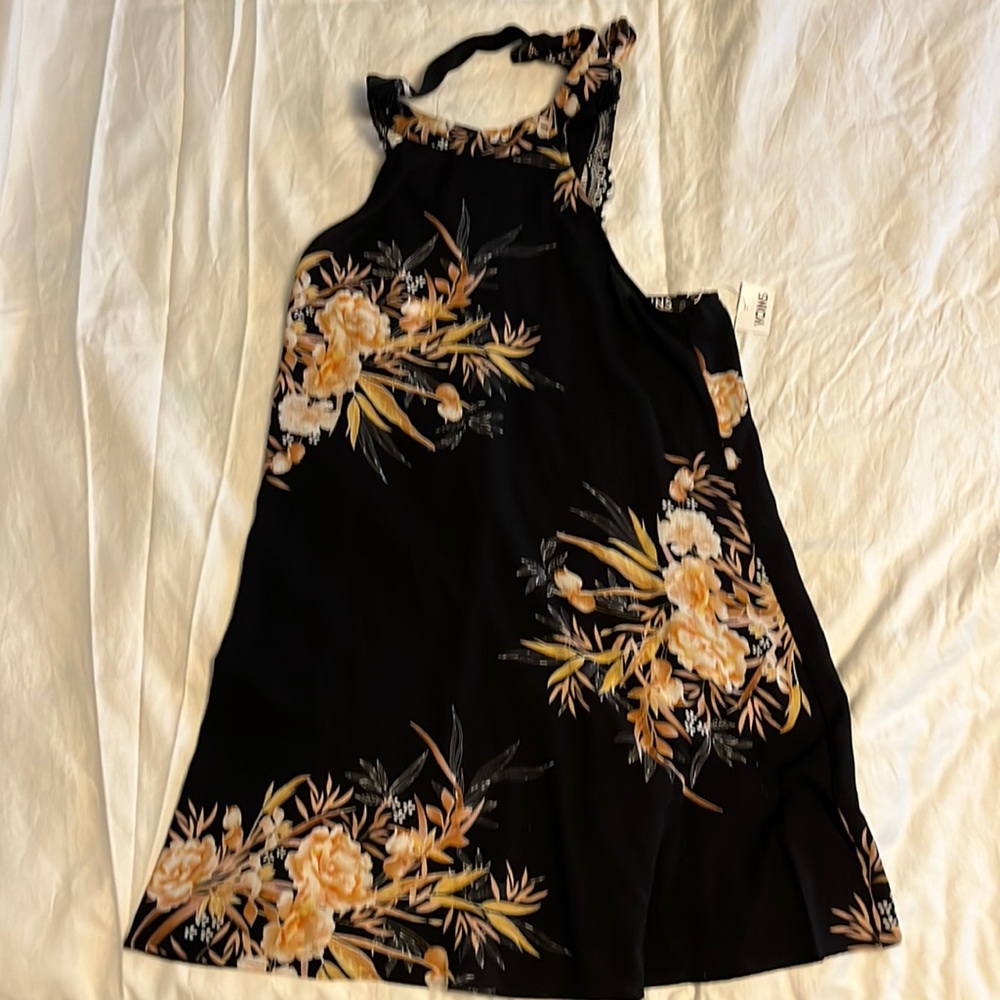 Womens mid length evening dress